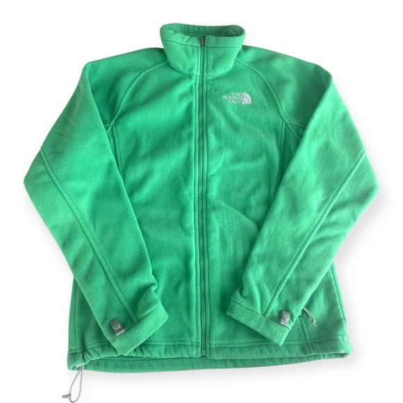 The North Face Jackets & Blazers - The North Face Green Fleece Full Zip Jacket